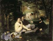 Edouard Manet Le Dejeunersur l'Herbe France oil painting artist
